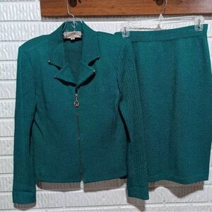 St. John knit Skirt suit size 4/6